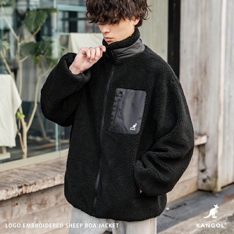 【SALE⇒30%OFF】KANGOL カンゴール ボアジャケット フリース メンズ レディース アウター ブルゾン シ..