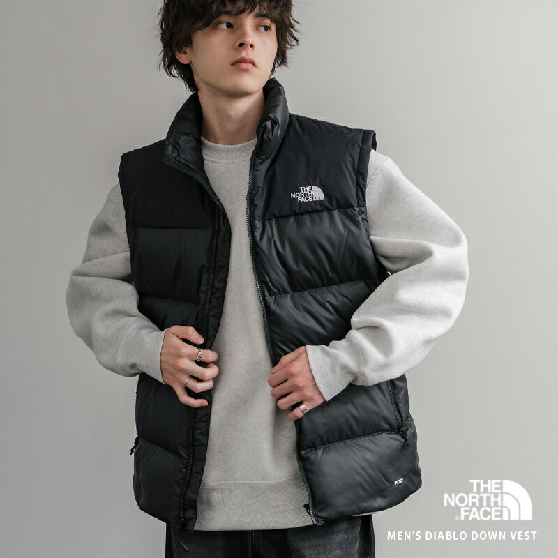 THE NORTH FACE ノースフェイス MEN'S DIABLO DOWN VEST ダウンベスト メンズ レディース アウター 700フィルパワー 高品...