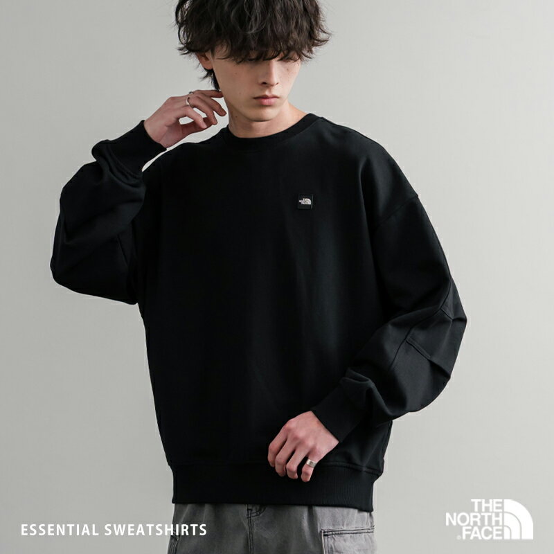 Rakuten - THE NORTH FACE ノースフェイス WHITE LABEL ホワイトレーベル 日本未展開モデル 新色追加 韓国 ESSENTIAL SWEATSHIRTS スウェット 長袖 メンズ レディース トレーナー ボックスロゴ 刺繍 無地 リラックス ルーズフィット クルーネック カジュアル アウトドア 15459