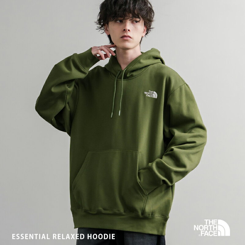 THE NORTH FACE �����Ρ����ե����� �ѡ����� �ץ륪���С� ΢���� ESSENTIAL RELAXED HOODIE ��� ��ǥ����� Ĺµ ̵...