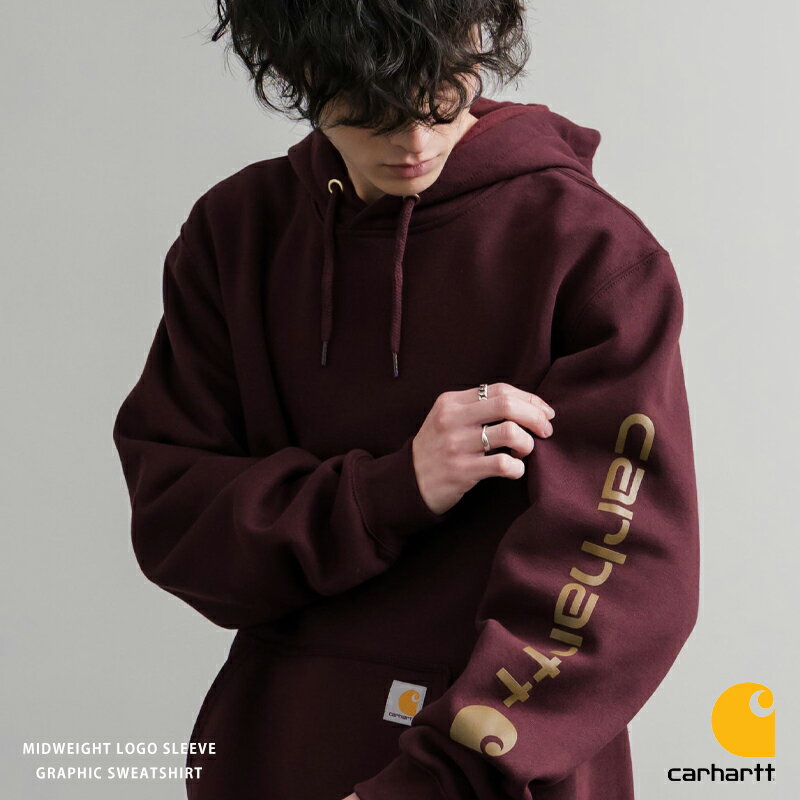 Carhartt �����ϡ��� �ѡ����� �ץ륪���С� ��� ��ǥ����� �������å� Ĺµ ̵�� µ���� �������꡼�� �ա��ǥ� �ߥåɥ������� ����ե��å� ...