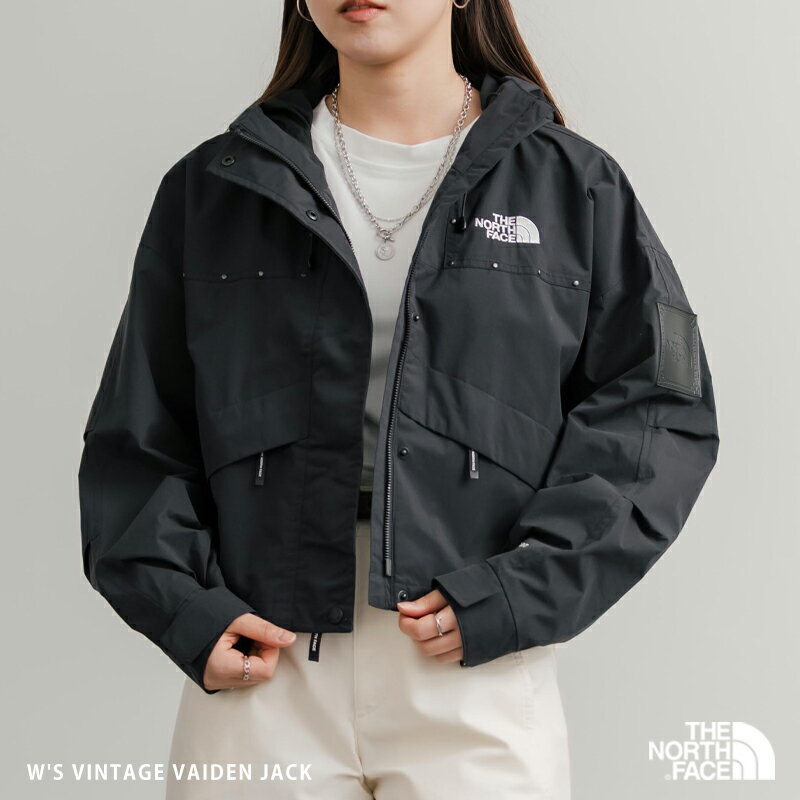 Rakuten - THE NORTH FACE ノースフェイス WHITE LABEL ホワイトレーベル 日本未展開モデル 韓国 W'S VINTAGE VAIDEN JACKET ヴィンテージバイデンジャケット マウンテンパーカー マンパ ジャケット レディース ウィンドブレーカー ショートブルゾン クロップド DRYVENT 撥水 15599