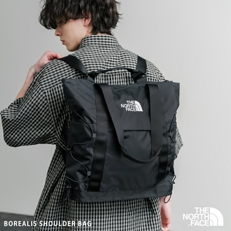 Rakuten - THE NORTH FACE ザ・ノースフェイス 韓国 BOREALIS SHOULDER BAG ショルダーバッグ バックパック 2WAY メンズ レディース トート リュック 肩掛け 鞄 大容量 A4 ロゴ シンプル ストリート カジュアル アウトドア デイリー フェス 旅行 プレゼント 15883