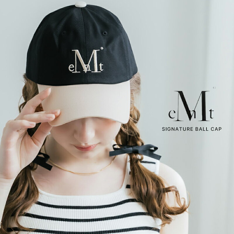 Rakuten - MUCENT ムセント 韓国 SIGNATURE BALL CAP ベースボールキャップ ローキャップ メンズ レディース 帽子 日よけ 無地 シンプル ロゴ アジャスター カジュアル ストリート スポーツ アウトドア キャンプ 15901
