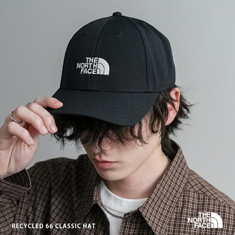 Rakuten - THE NORTH FACE ザ・ノースフェイス RECYCLED 66 CLASSIC HAT ベースボールキャップ ローキャップ メンズ レディース 6パネル 帽子 日よけ 無地 シンプル ワンポイント ロゴ 刺繍 アジャスター カジュアル ストリート スポーツ アウトドア フェス キャンプ 15925