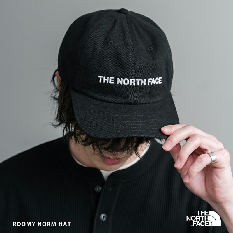 Rakuten - THE NORTH FACE ザ・ノースフェイス ROOMY NORM HAT ベースボールキャップ ローキャップ メンズ レディース 6パネル 帽子 日よけ 無地 シンプル ワンポイント 刺繍 アジャスター カジュアル ストリート スポーツ アウトドア フェス キャンプ 15926