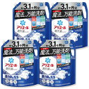 【送料無料】4個セット アリエール 洗濯洗剤 液体 超抗菌プレミアム 漂白剤級洗浄 清潔でさわやかな香り 詰め替え 2210g 抗菌防臭 部屋干し対応 時短すすぎ1回 花粉対策 黄ばみ 黒ずみ 皮脂汚れ 清潔感 洗濯槽カビ対策 柔軟剤併用OK 衣類用濃縮洗剤 詰替え大容量