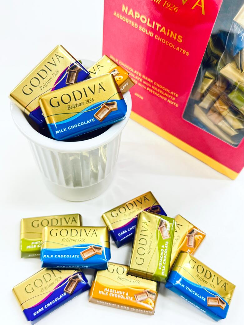 ゴディバ ナポリタン 4種 51個 詰め合わせ 個包装 チョコレート 爆買 大容量 アソート 業務用 ばらまき お菓子 高級チョコ GODIVA...