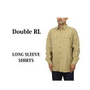 RRL _uA[G t[  hJ [NVc RRL Ralph Lauren Men's L/S Cotton Work Shirts US