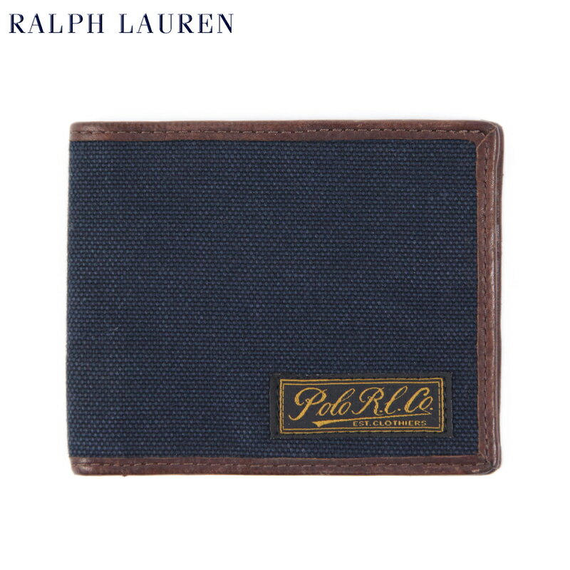 POLO Ralph Lauren CANVAS WALLET US ݥ ե Х 쥶 å 