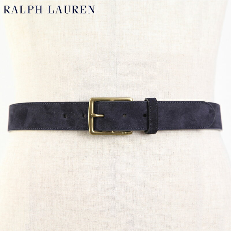 ポロ ラルフローレン ビジネスベルト（メンズ） Ralph Lauren Suede Leather Belt US ポロ ラルフローレン レザーベルト