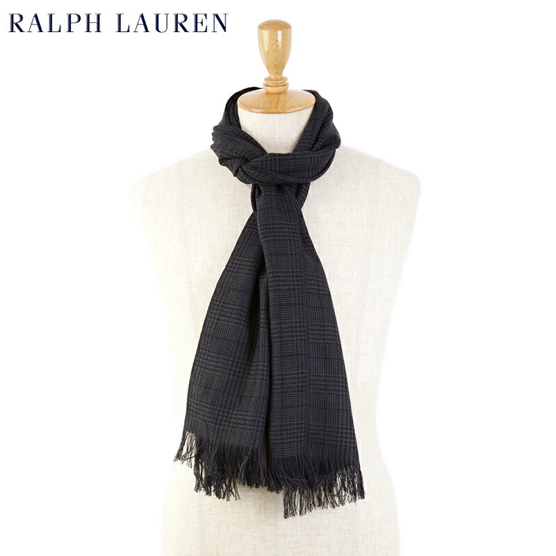 ラルフローレン POLO Ralph Lauren Virgin Wool Scarf (CHARCOAL)ラルフローレン スカーフ マフラー