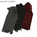 POLO Ralph Lauren MERINO WOOL Scarf ラルフローレン メリノウール スカーフ マフラー