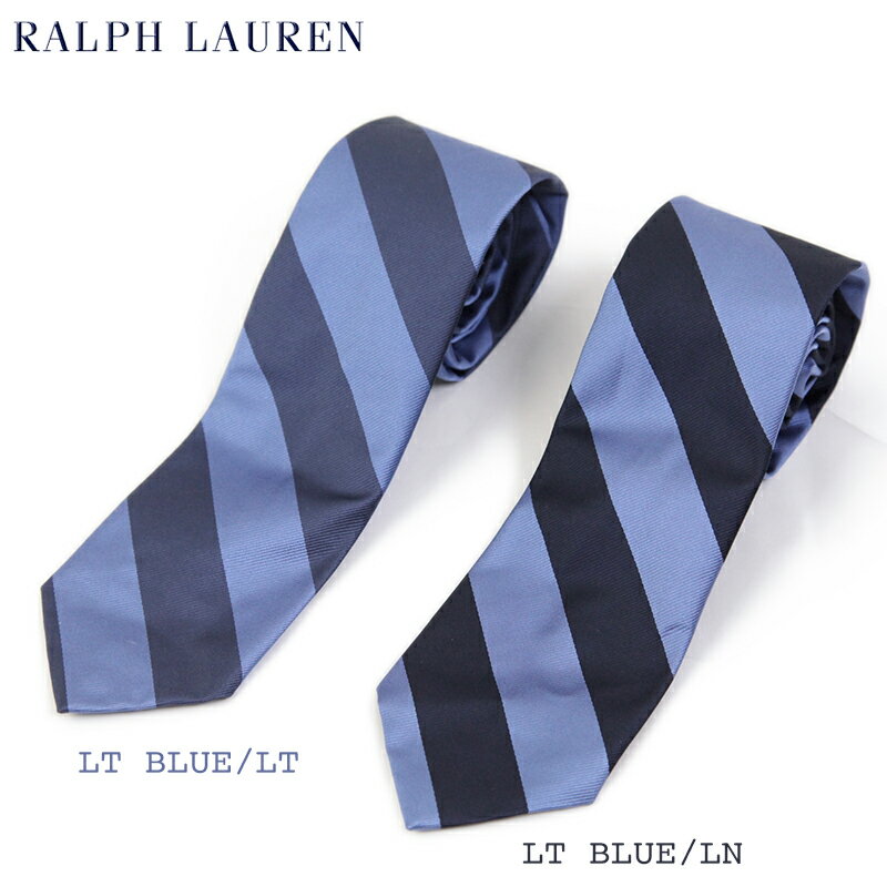 POLO by Ralph Lauren Silk Necktie US ポロ ラルフローレン シルク ネクタイ レジメンタル ストライプ