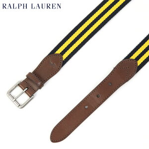 Ralph Lauren Striped Webbed Belt US ݥ ե åȥ 쥶٥