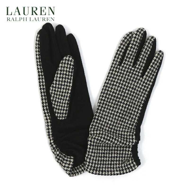 ラルフローレン　手袋（レディース） LAUREN by Ralph Lauren Houndstooth Glove US ローレン ラルフローレン ハウンドトゥース グローブ 手袋