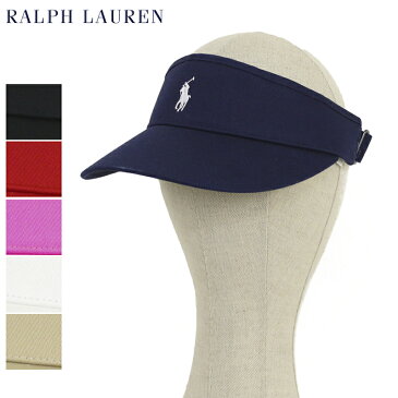 ポロ ラルフローレン ポニー刺繍 ワンポイント サンバイザー キャップ POLO Ralph Lauren Chino Pony Visor