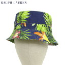 ポロ ラルフローレン アロハプリント バケット ハット Polo by Ralph Lauren Aloha Bucket Hat US