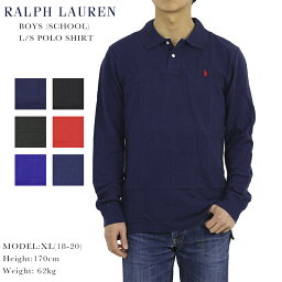 ボーイズ ポロ ラルフローレン 長袖ポロシャツ POLO Ralph Lauren Boy's L/S Mesh POLO Shirts