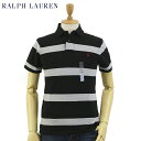 Ralph Lauren Men 039 s CUSTOM FIT Border Mesh Polo US ポロ ラルフローレン カスタムフィット ポニー刺繍 ボーダー ポロシャツ