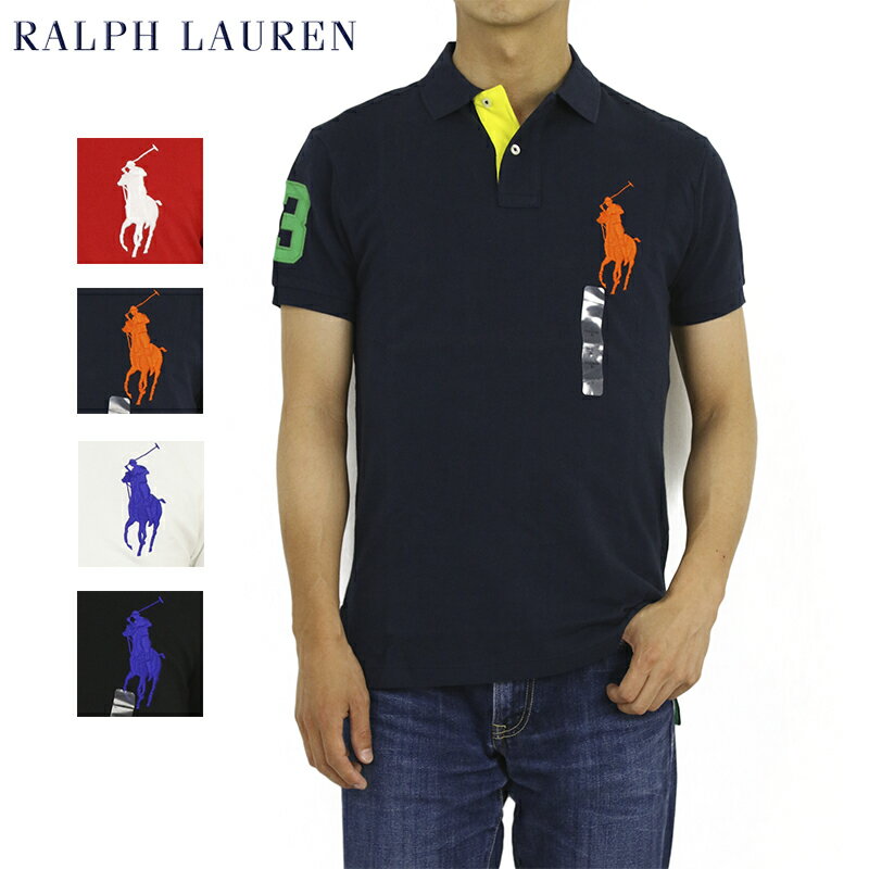 ポロ ラルフローレン メンズ カスタムフィット ポロシャツ ビッグポニー刺繍 POLO Ralph Lauren Men's 