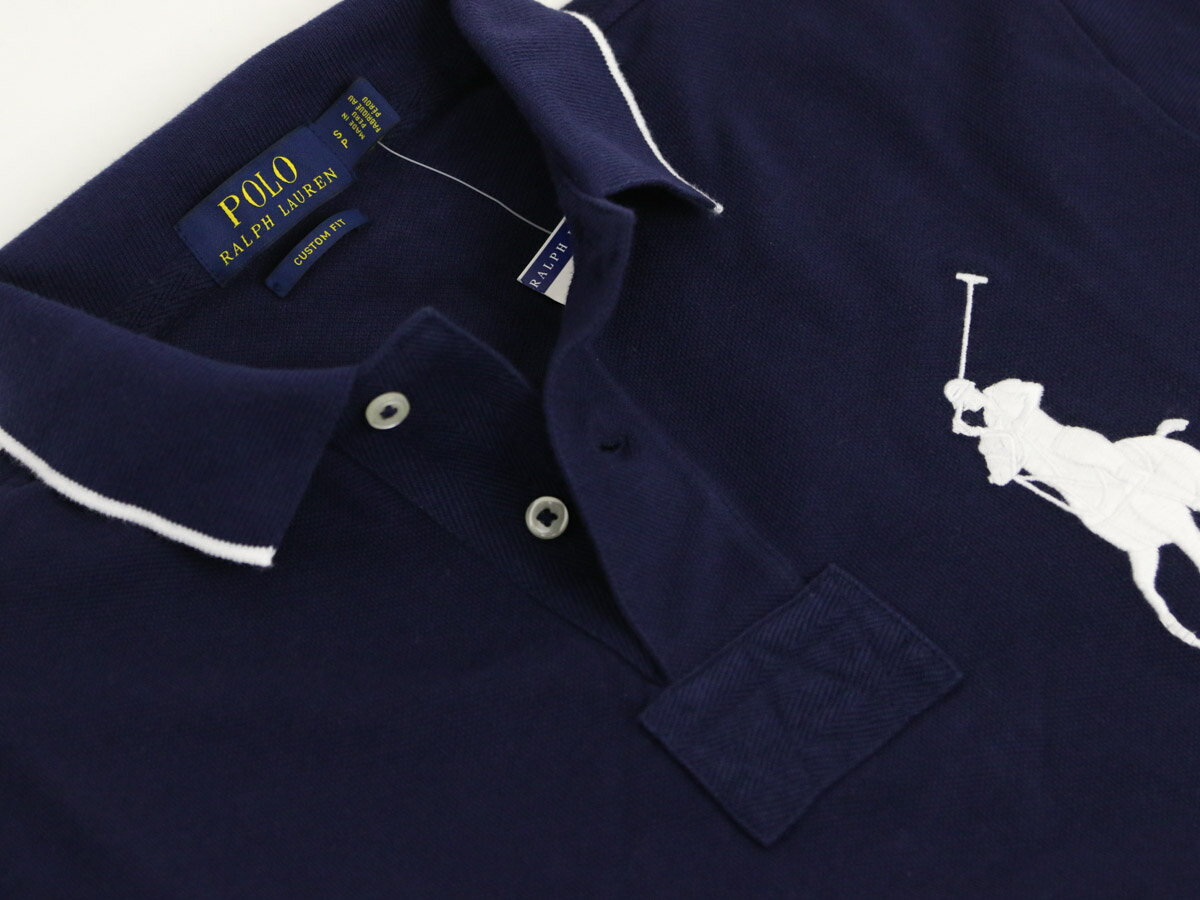 ポロ ラルフローレン メンズ カスタムフィット ポロシャツ ビッグポニー刺繍 POLO Ralph Lauren Men's 