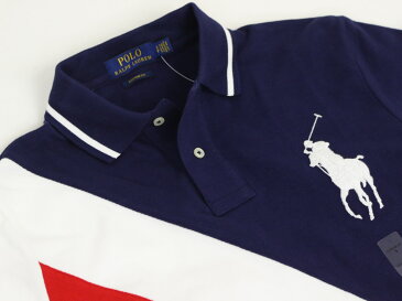 ポロ ラルフローレン メンズ カスタムフィット ビッグポニー刺繍 ポロシャツ POLO Ralph Lauren Men's 