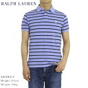 ラルフローレン ポロ ラルフローレン メンズ カスタムフィット 半袖 ボーダー ポロシャツ ポニー刺繍 POLO Ralph Lauren Men's Border Polo Shirts US