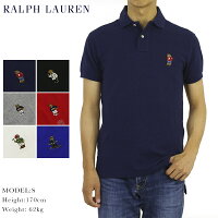 ポロ ラルフローレン カスタム フィット ポロベアー刺繍 半袖 カノコ ポロシャツ 無地 ワンポイント POLO Ralph Lauren Men’s CUSTOM FIT Mesh POLO BEAR Polo 売れ筋 (UPS)