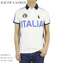 ポロ ラルフローレン カスタム スリム フィット ポニー 刺繍 半袖 カノコ ポロシャツ 国旗 POLO Ralph Lauren Men's "CUSTOM SLIM FIT" Country Mesh Polo 売れ筋 (ups)