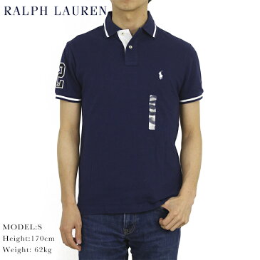 ポロ ラルフローレン カスタムスリムフィット 鹿の子 ポロシャツ ラガーシャツ POLO Ralph Lauren Men's 