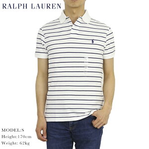 ݥ ե  եå Ⱦµ ܡ ݥ ݥˡɽ POLO Ralph Lauren Men's Border Polo Shirts US (UPS)