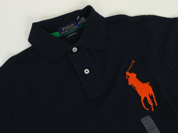 ポロ ラルフローレン カスタムフィット 鹿の子 ポロシャツ ビッグポニー刺繍 POLO Ralph Lauren Men's 