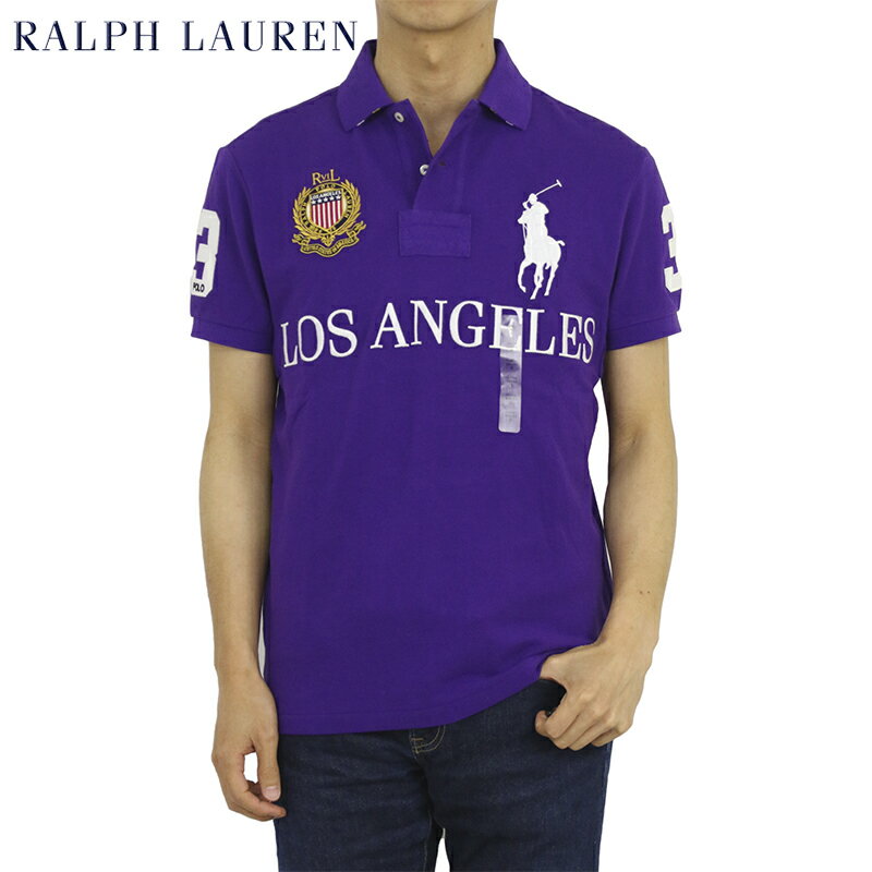 ポロ ラルフローレン カスタムスリムフィット 鹿の子 ポロシャツ ラガーシャツ POLO Ralph Lauren Men's CUSTOM SLIM FIT Polo Shirt US 