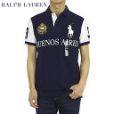ポロ ラルフローレン カスタムスリムフィット 鹿の子 ポロシャツ ラガーシャツ POLO Ralph Lauren Men's CUSTOM SLIM FIT Polo Shirt US "BUENOS AIRES"