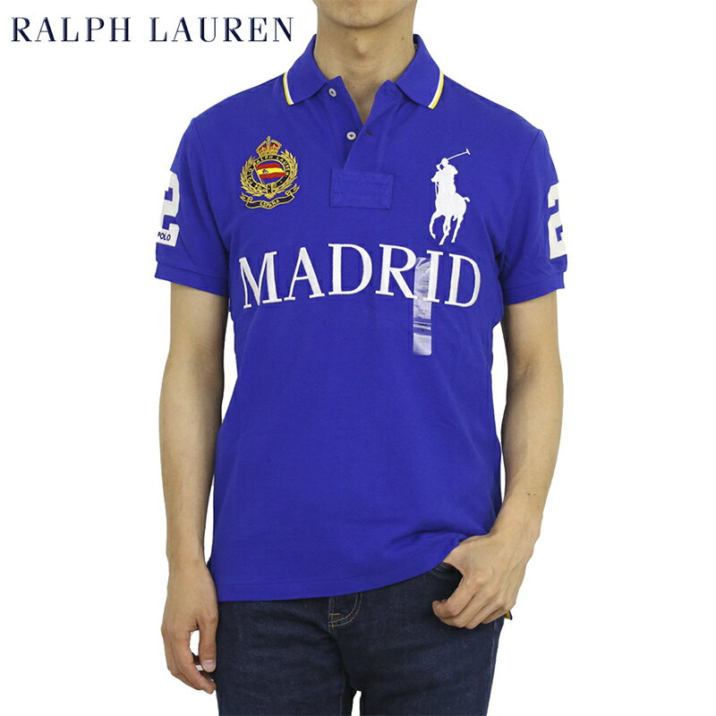 ラルフローレン ポロ ラルフローレン カスタムフィット 鹿の子 ポロシャツ ラガーシャツ POLO Ralph Lauren Men's CUSTOM FIT Polo Shirt US "MADRID"