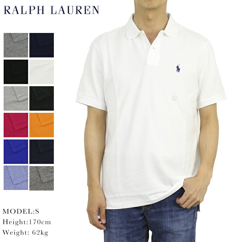 ポロ ラルフローレン クラシックフィット 半袖 カノコポロシャツ POLO Ralph Lauren Men's 