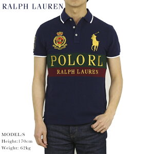 ポロ ラルフローレン カスタム スリム フィット ビッグポニー 刺繍 半袖 カノコ ポロシャツ POLO Ralph Lauren Men’s "CUSTOM SLIM FIT" Mesh Polo