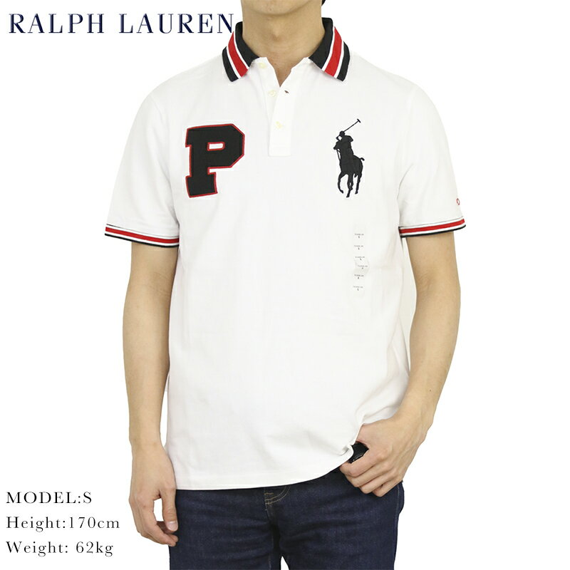 ポロ ラルフローレン クラシックフィット ビッグポニー 刺繍 半袖 カノコ ポロシャツ POLO Ralph Lauren Men's 