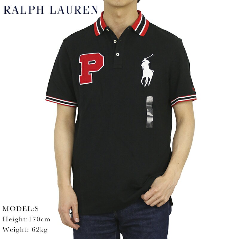 ポロ ラルフローレン クラシックフィット ビッグポニー 刺繍 半袖 カノコ ポロシャツ POLO Ralph Lauren Men's 