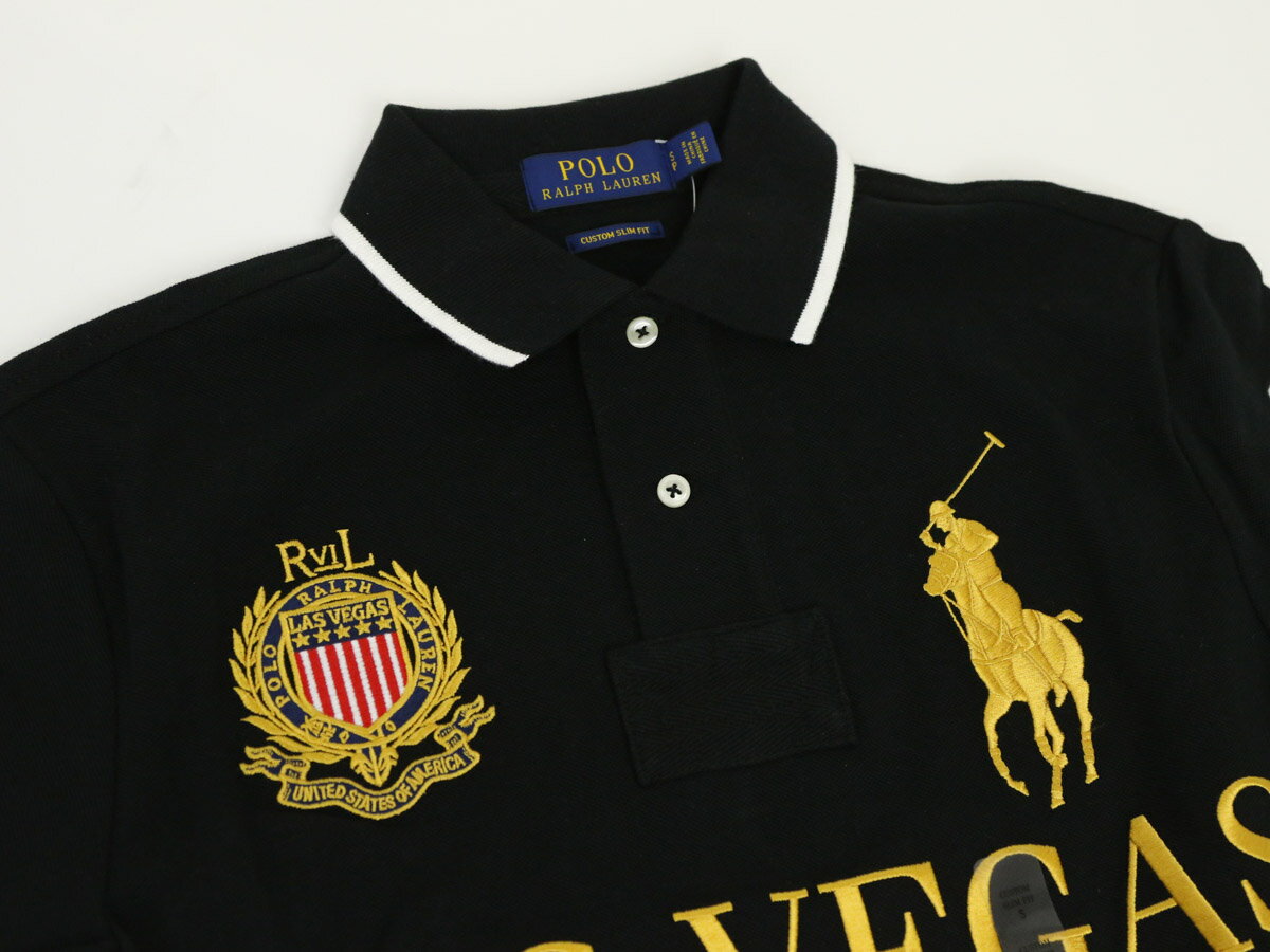 ポロ ラルフローレン カスタムスリムフィット 鹿の子 ポロシャツ ラガーシャツ POLO Ralph Lauren Men's CUSTOM SLIM FIT Polo Shirt US 