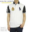 ポロ ラルフローレン PERFORMANCE 鹿の子 ポロシャツ エンブレム ビッグポニー刺繍 POLO Ralph Lauren Men's Mesh Polo Shirt US