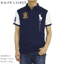 ポロ ラルフローレン カスタムスリムフィット 鹿の子 2つボタン ポロシャツ エンブレム ビッグポニー刺繍 POLO Ralph Lauren Men's CUSTOM SLIM FIT USA Polo Shirt US