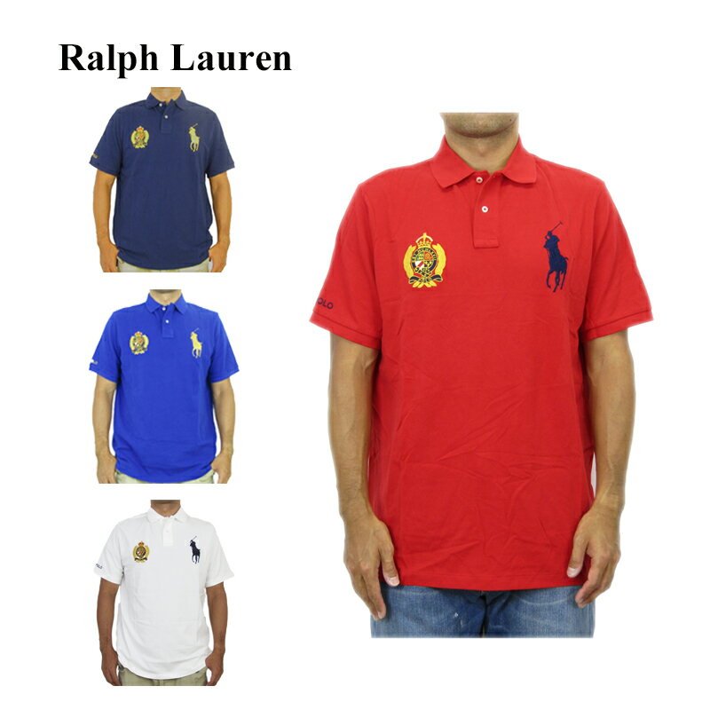 ラルフローレン ポロ ラルフローレン クラシックフィット ビッグポニー 刺繍 半袖 カノコ ポロシャツ 無地 POLO Ralph Lauren Men's "CLASSIC FIT" Mesh Polo