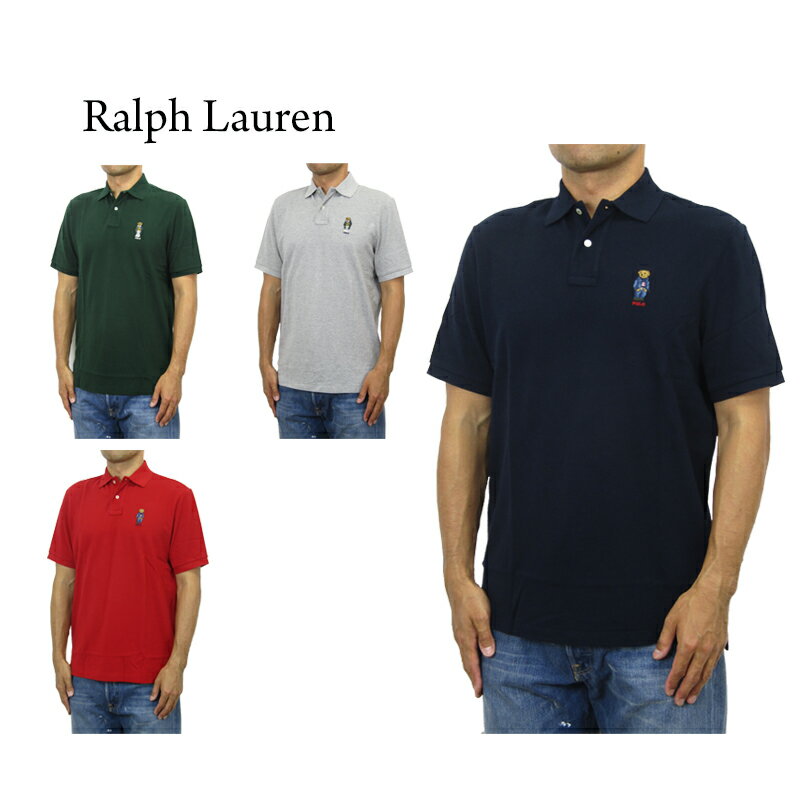 ポロ ラルフローレン クラシックフィット 鹿の子 ポロベアー 刺繍 ポロシャツ POLO Ralph Lauren Men 039 s CLASSIC FIT POLO BEAR Polo Shirt US
