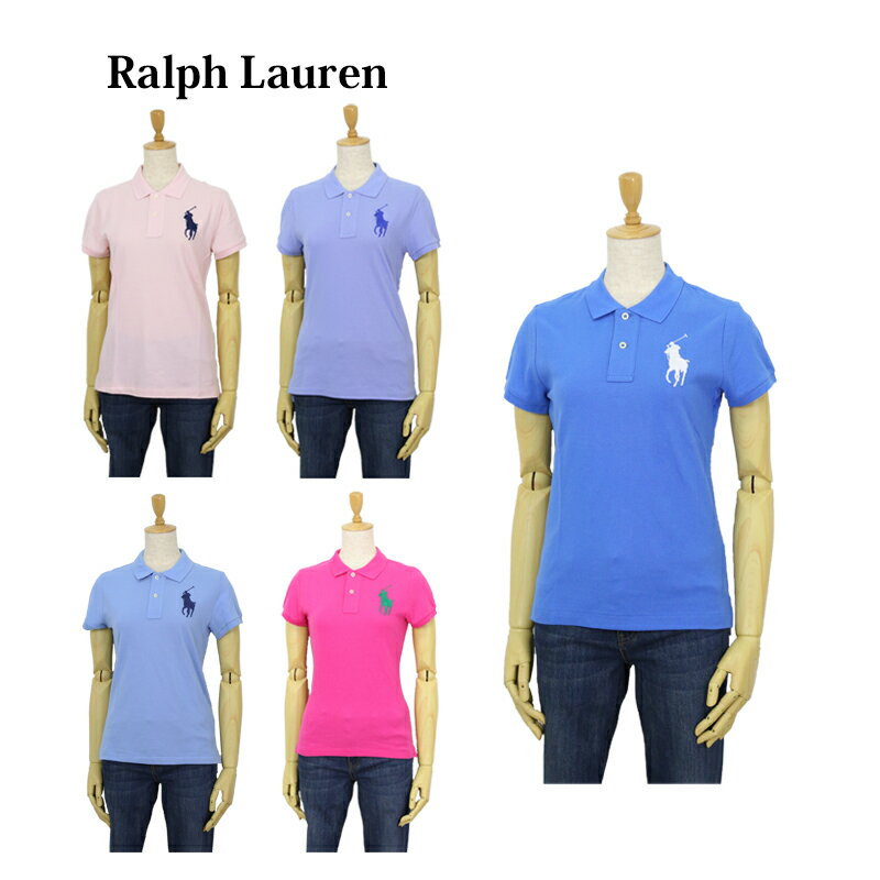 ポロ ラルフローレン レディース スキニーフィット ビッグポニー刺繍 無地 鹿の子 ポロシャツ POLO Ralph Lauren Women 039 s THE SKINNY POLO Solid Color Big Pony Mesh Polo Shirts US