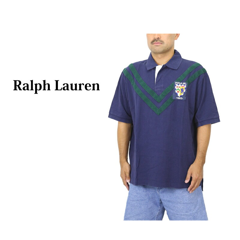 [BIG & TALL]ݥ ե  ֹ ݥ 饬 ӥå 礭 Ralph Lauren Men's Rugger Polo Shirts US