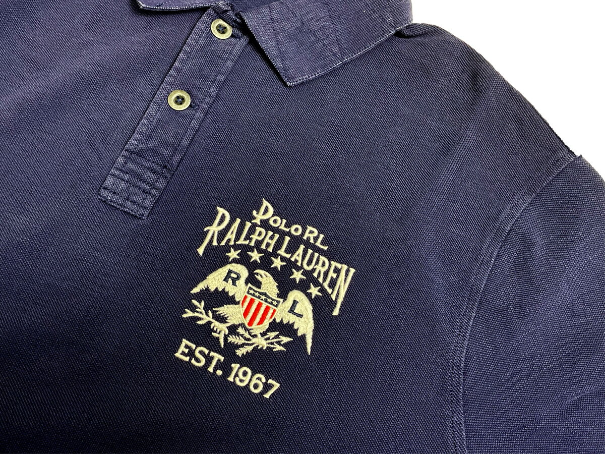 ポロ ラルフローレン カスタムスリムフィット コットン 鹿の子 ビンテージ ポロシャツ POLO Ralph Lauren Men's CUSTOM SLIM FIT Vintage Polo Shirt US