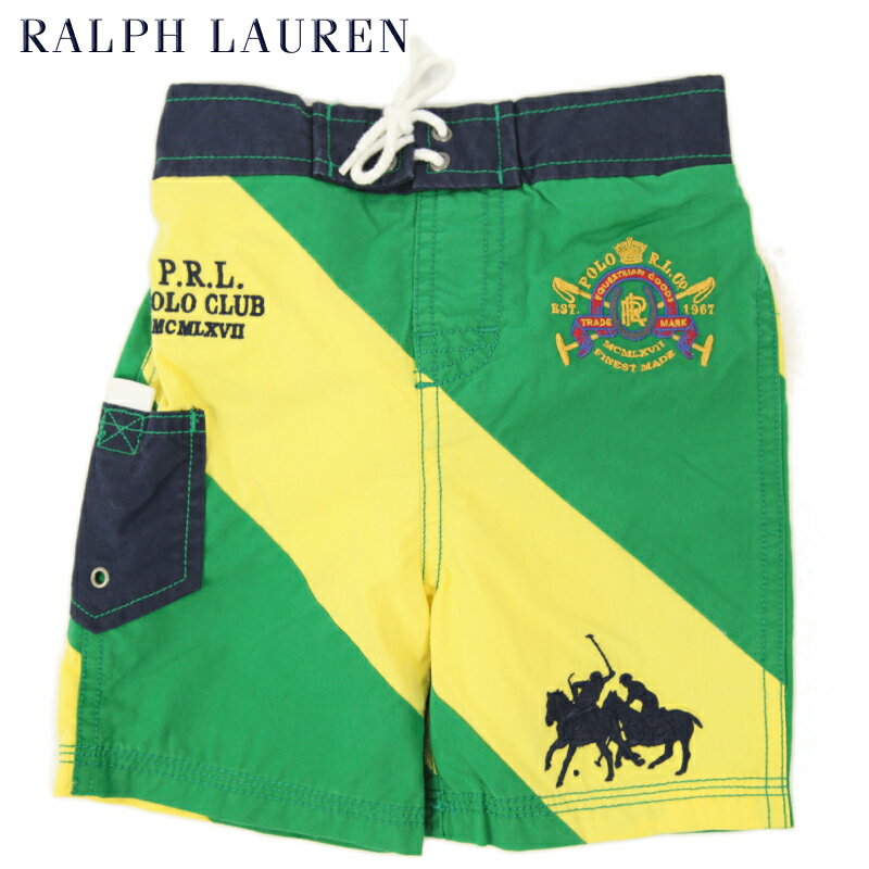 (9M-24M) POLO by Ralph Lauren "INFANT BOY" Swim Short USラルフローレン (幼児)ベイビーサイズのスイムショーツ　水着