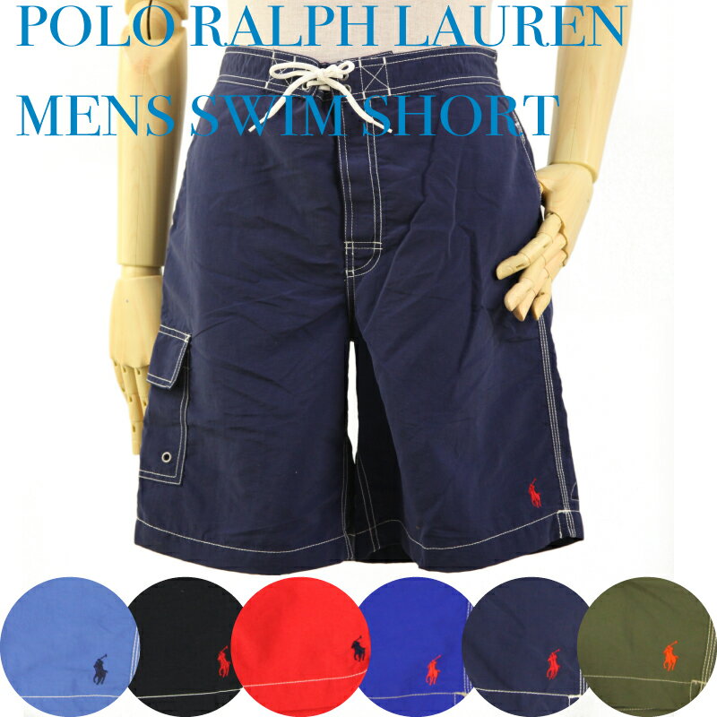 Ralph Lauren Men's Swim Shorts US ポロ ラルフローレン 無地　ポニー スイムショーツ （水着）